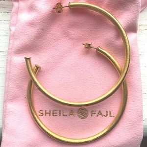 Sheila Fajl Gold Hoops